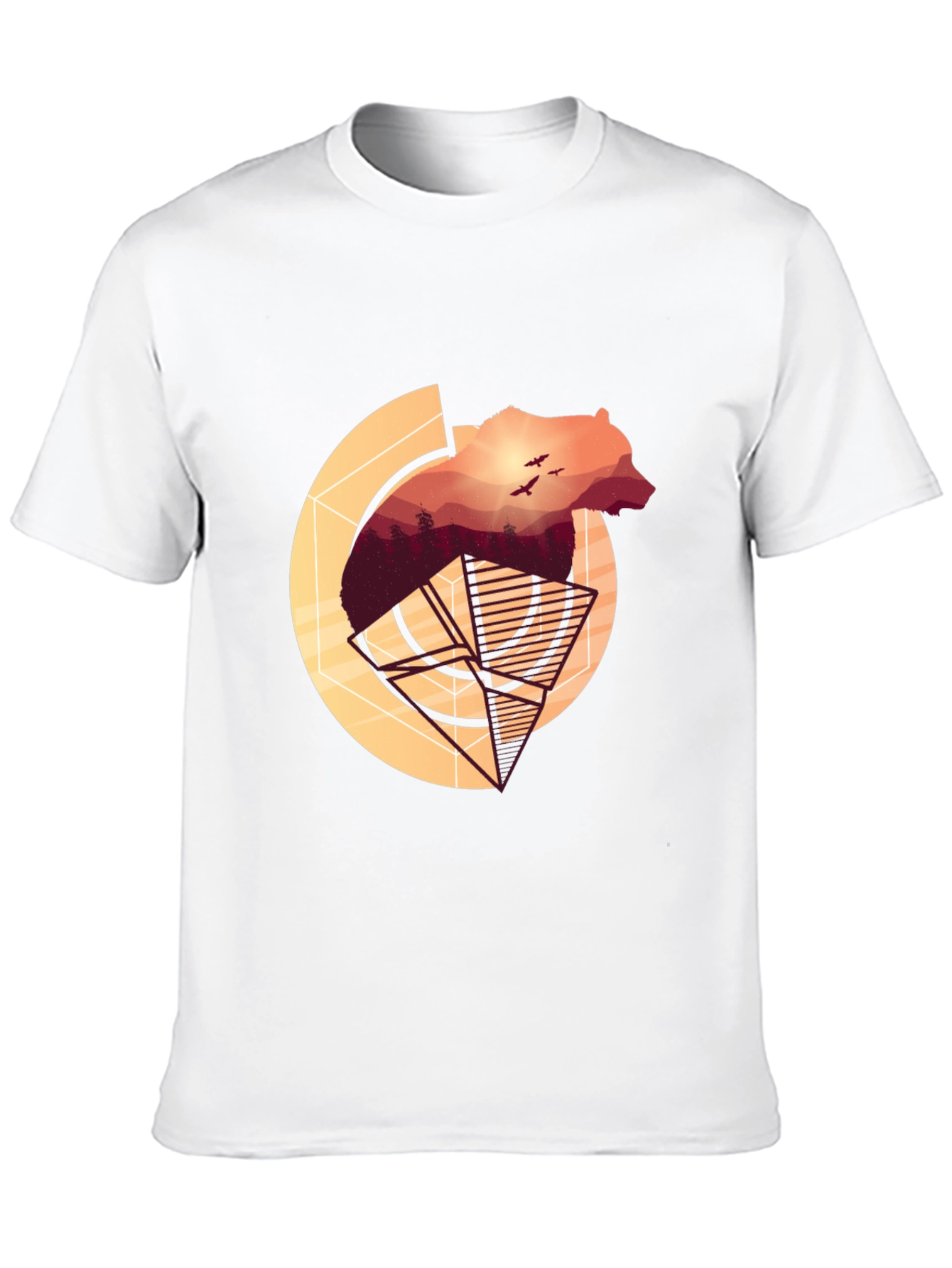 Bear Silhouette Graphic Tee