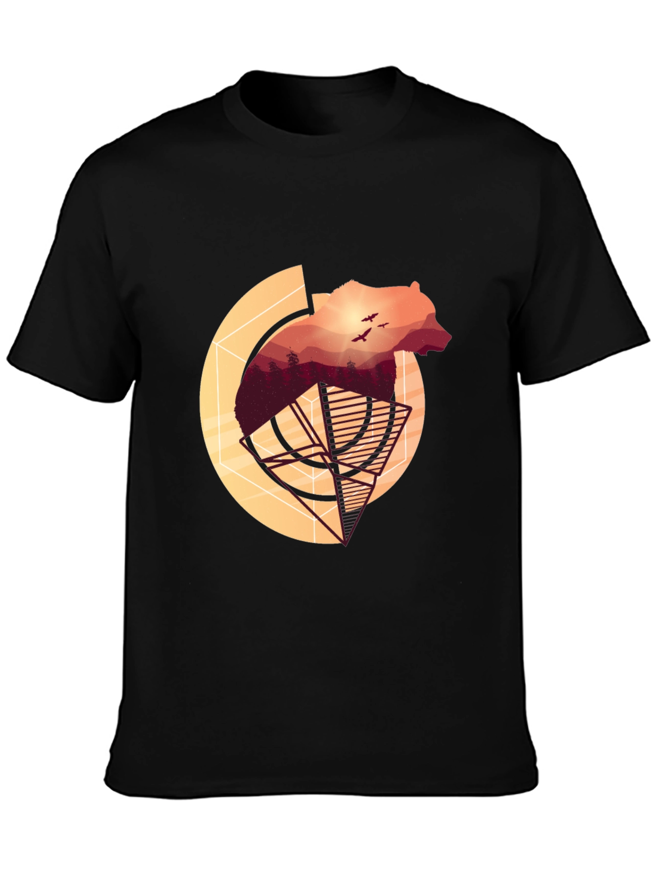 Bear Silhouette Graphic Tee