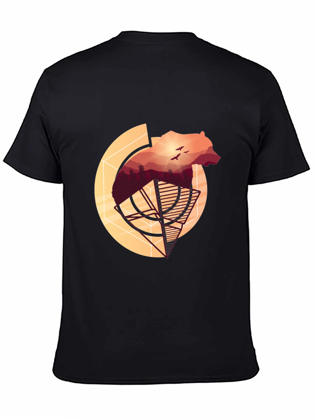 Bear Silhouette Graphic Tee