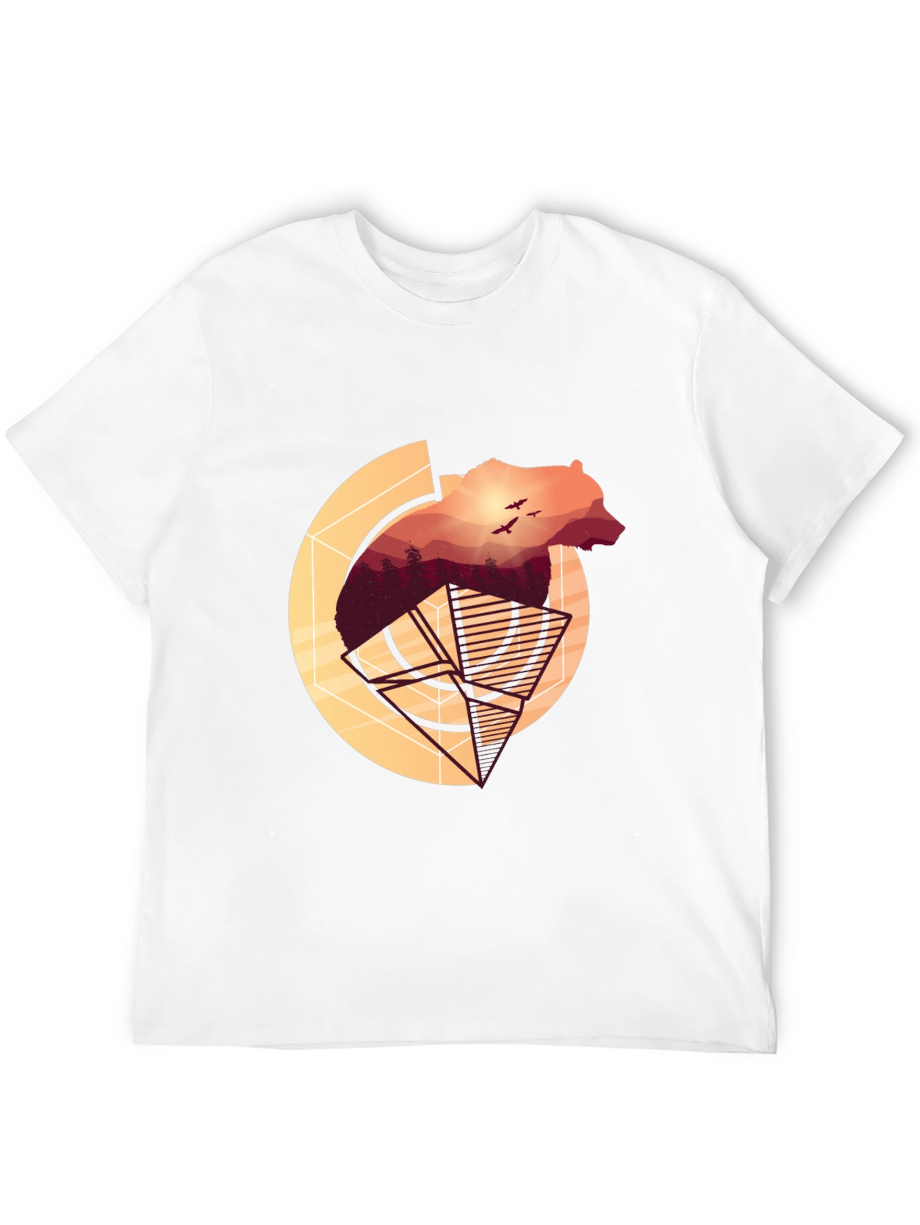 Bear Silhouette Graphic Tee