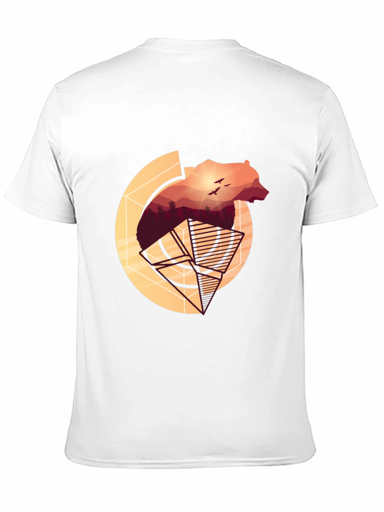 Bear Silhouette Graphic Tee