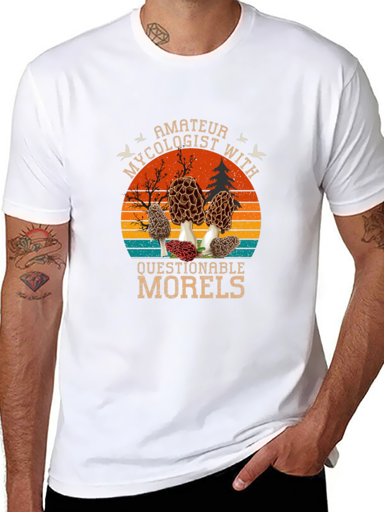 Amateur Mycologist Morel Mushroom T-Shirt