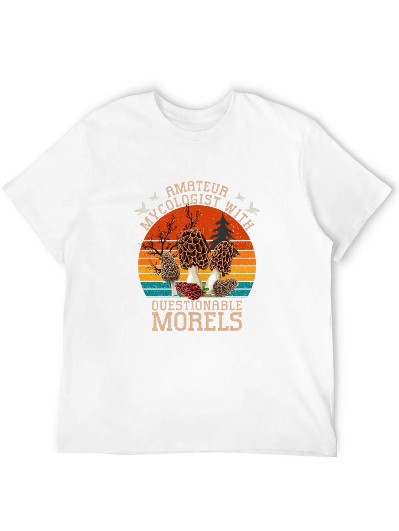 Amateur Mycologist Morel Mushroom T-Shirt