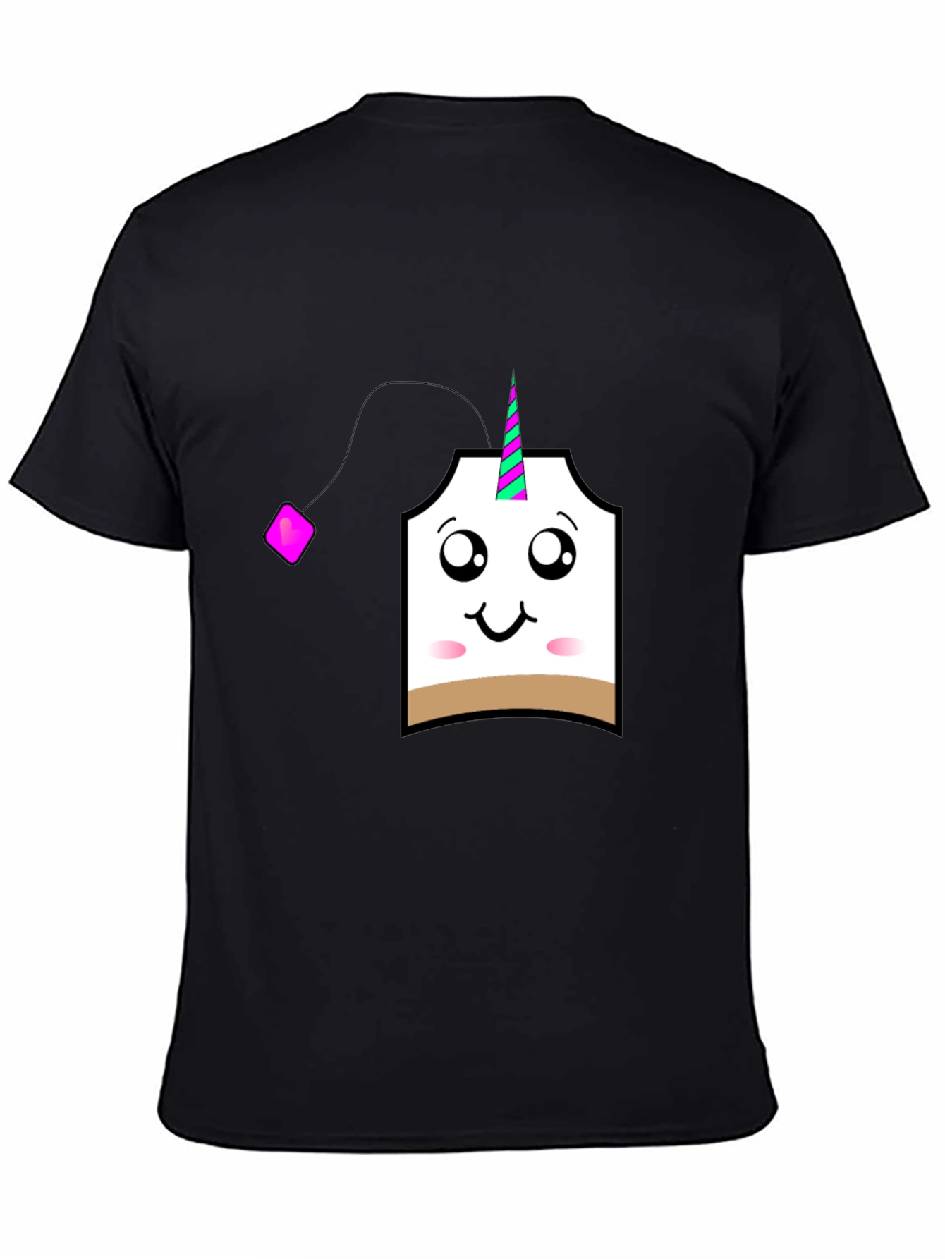 Unicorn Tea Bag Graphic T-Shirt