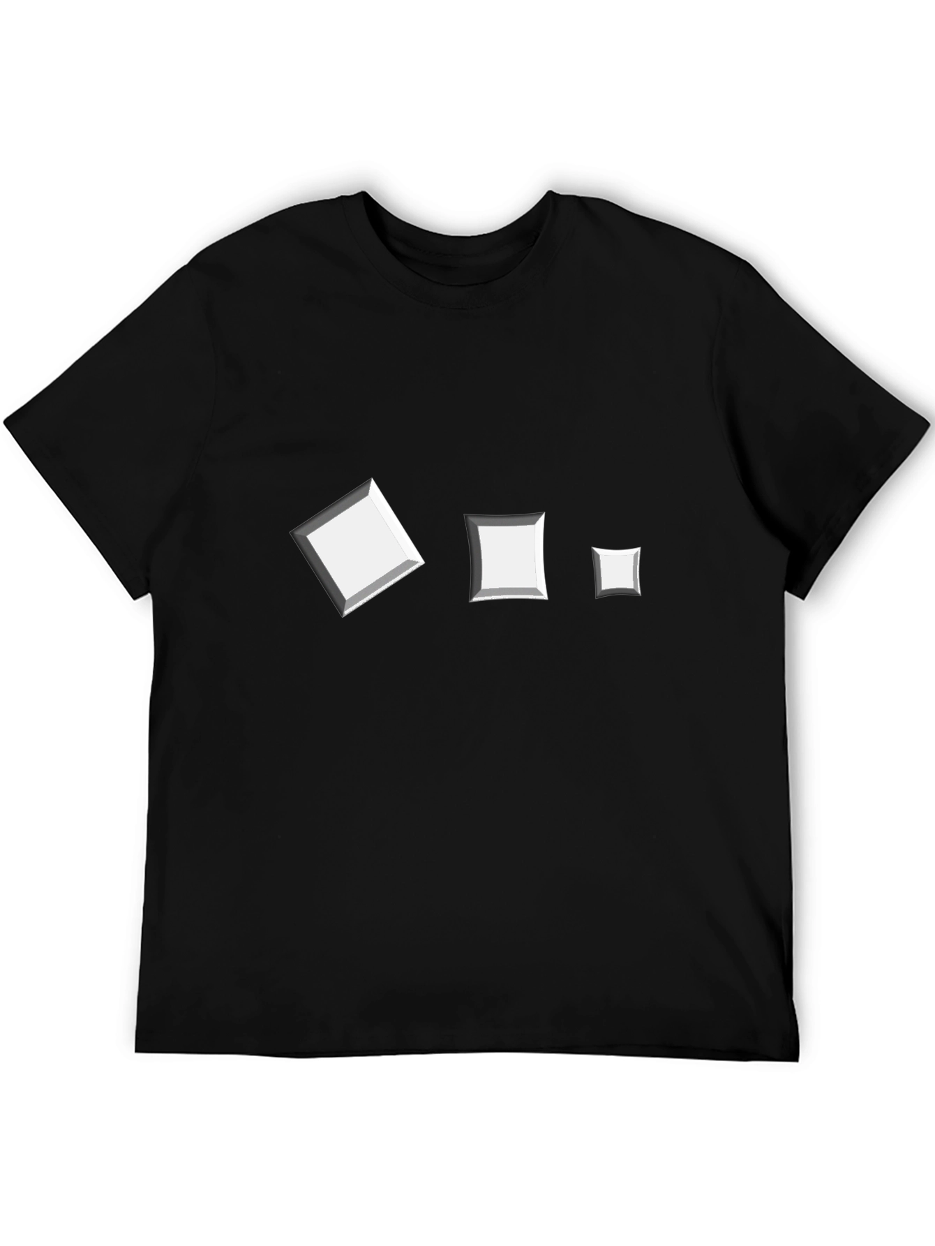 Modern Squares Tee - Unique Geometric Design