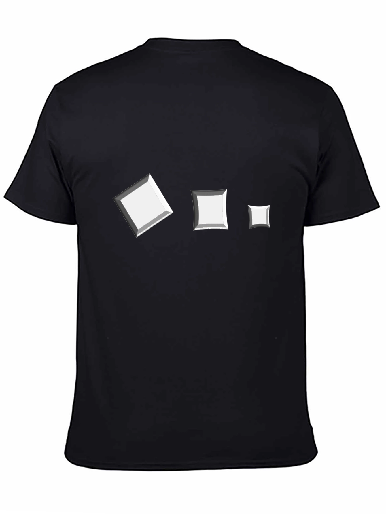 Modern Squares Tee - Unique Geometric Design