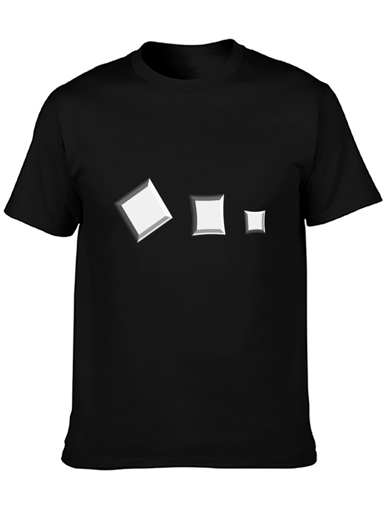 Modern Squares Tee - Unique Geometric Design