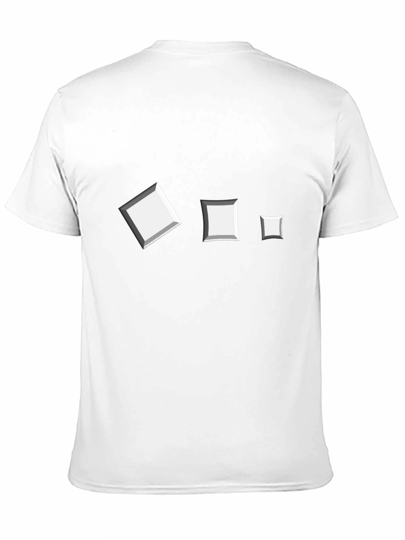 Modern Squares Tee - Unique Geometric Design