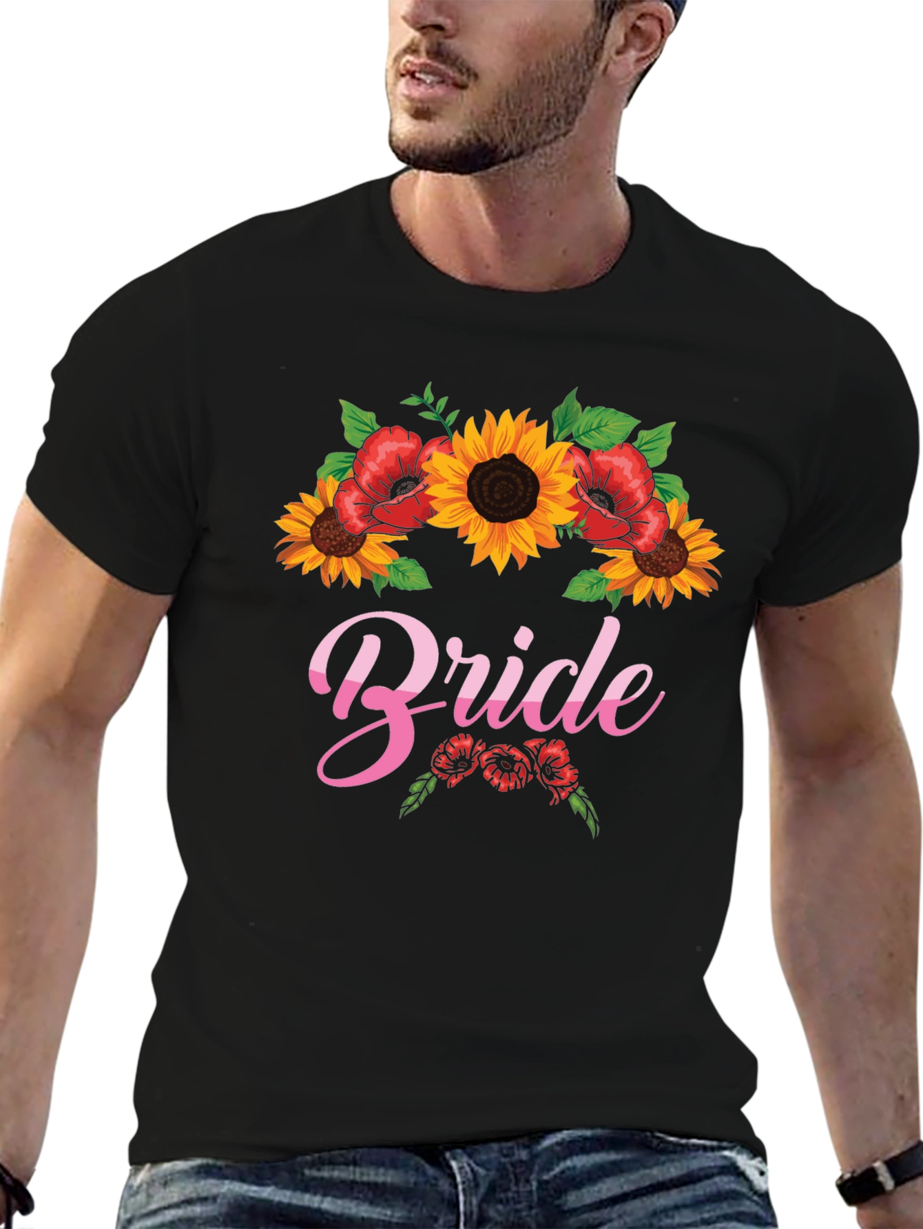 Bride Sunflower T-Shirt