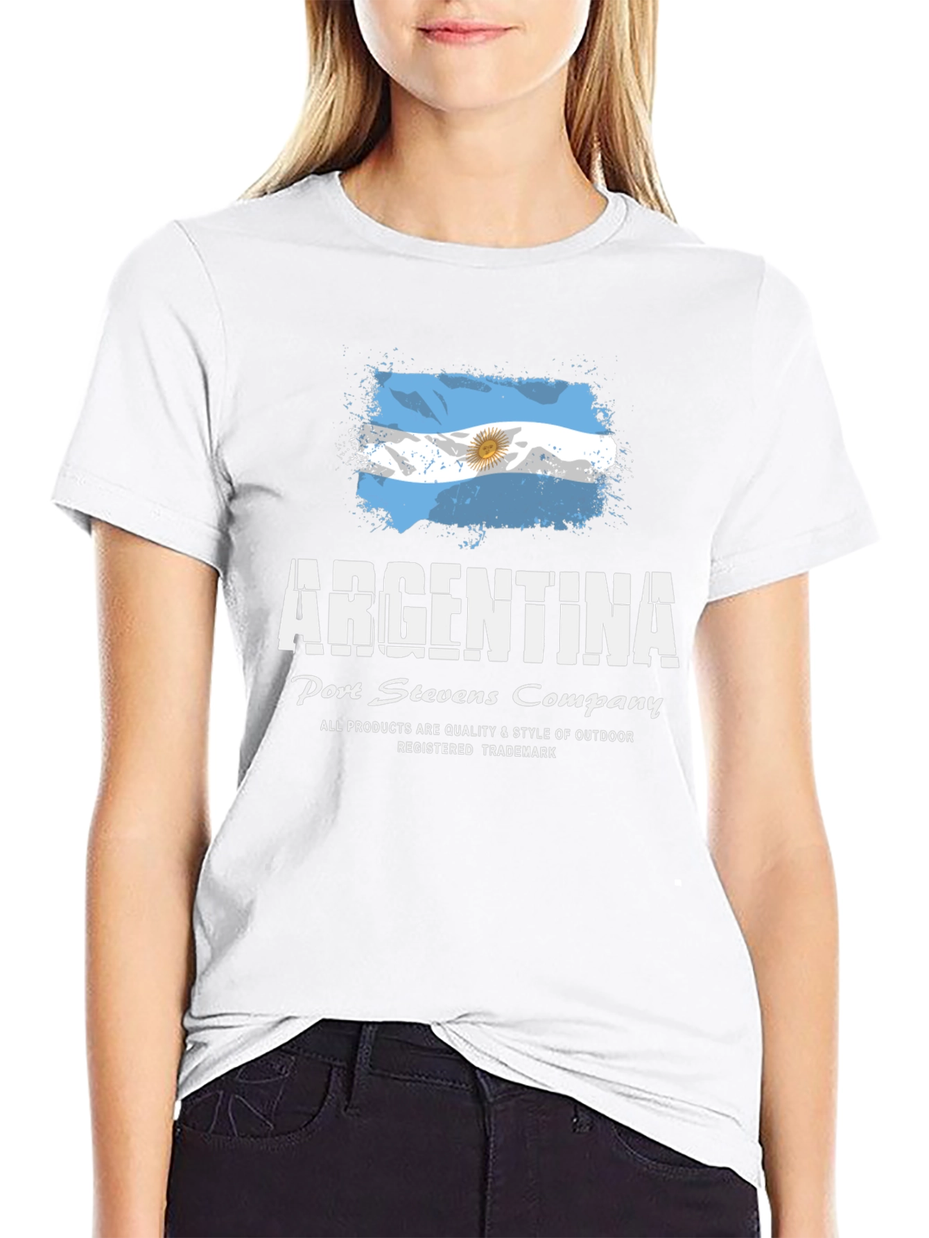 Argentina Flag T-Shirt - Port Stevens Company