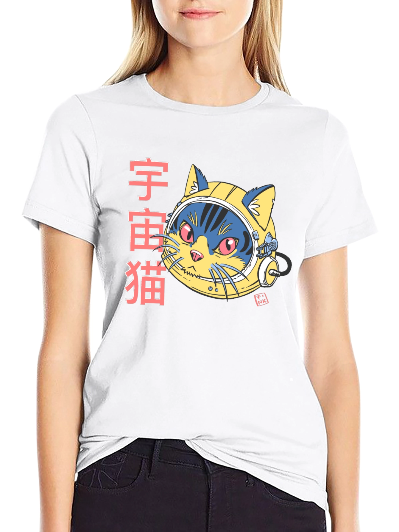 Space Cat Graphic T-Shirt - Unique Design