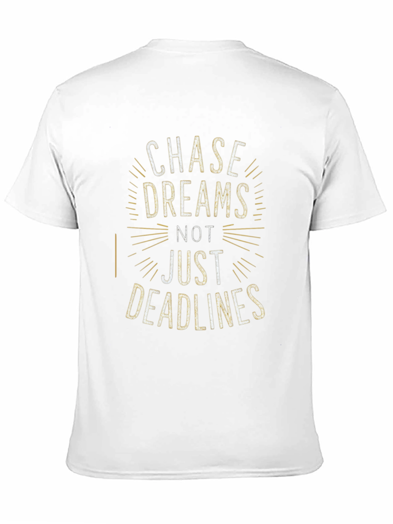 Chase Dreams Graphic Tee - Inspiring Black T-Shirt