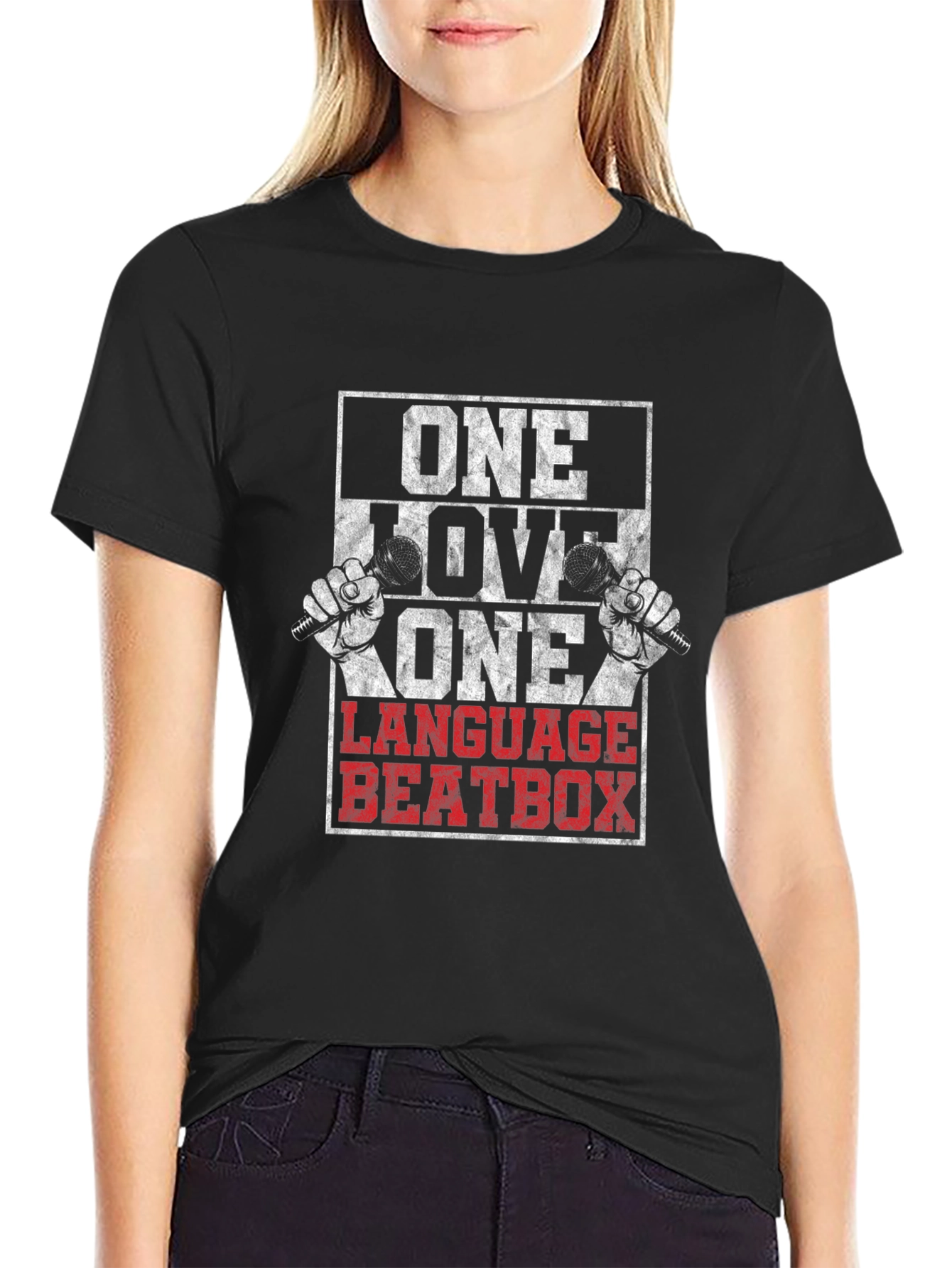 One Love Beatbox T-Shirt - Music Fan Tee