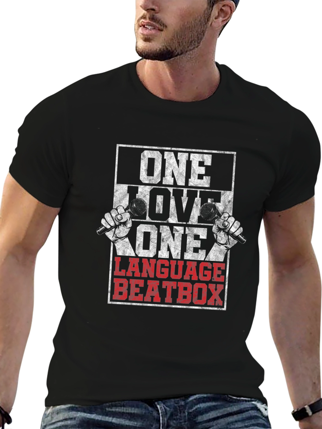 One Love Beatbox T-Shirt - Music Fan Tee