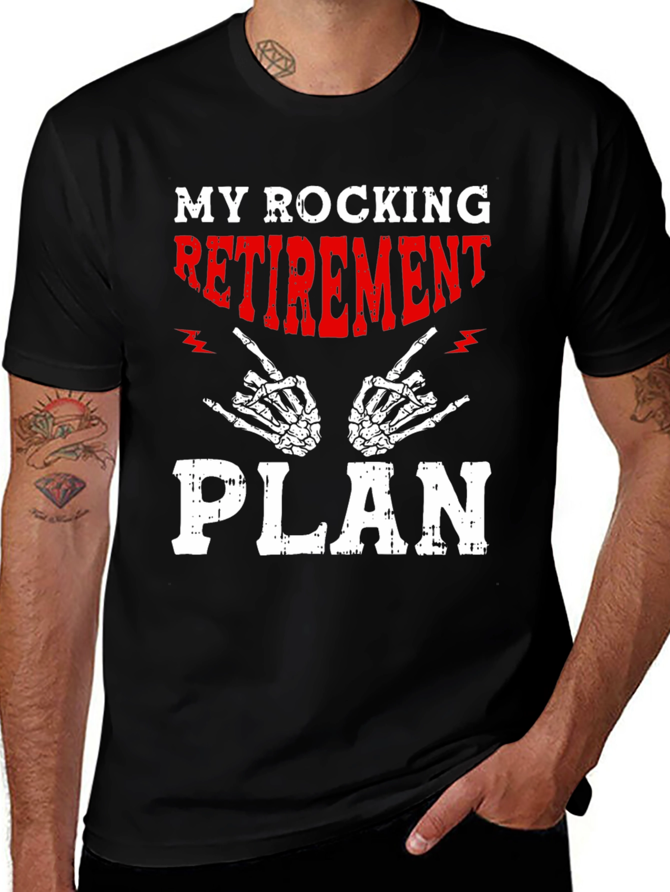 My Rocking Retirement Plan Graphic T-Shirt