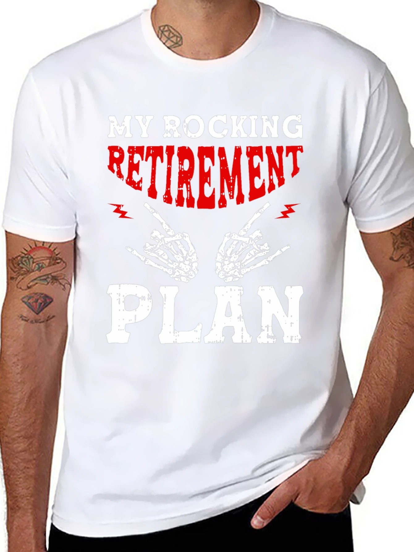 My Rocking Retirement Plan Graphic T-Shirt
