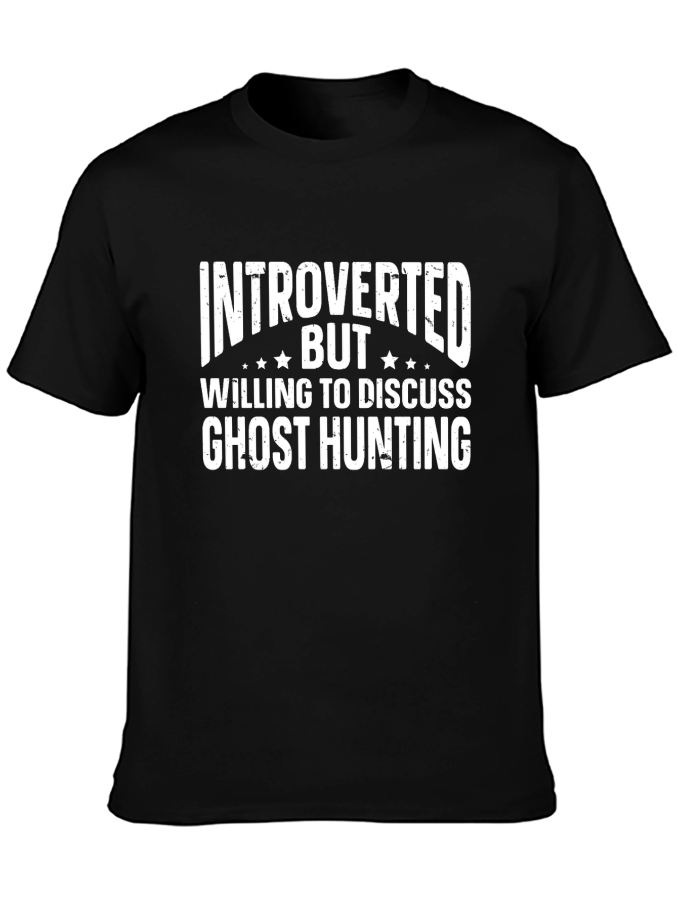 Introverted Ghost Hunting Graphic Tee