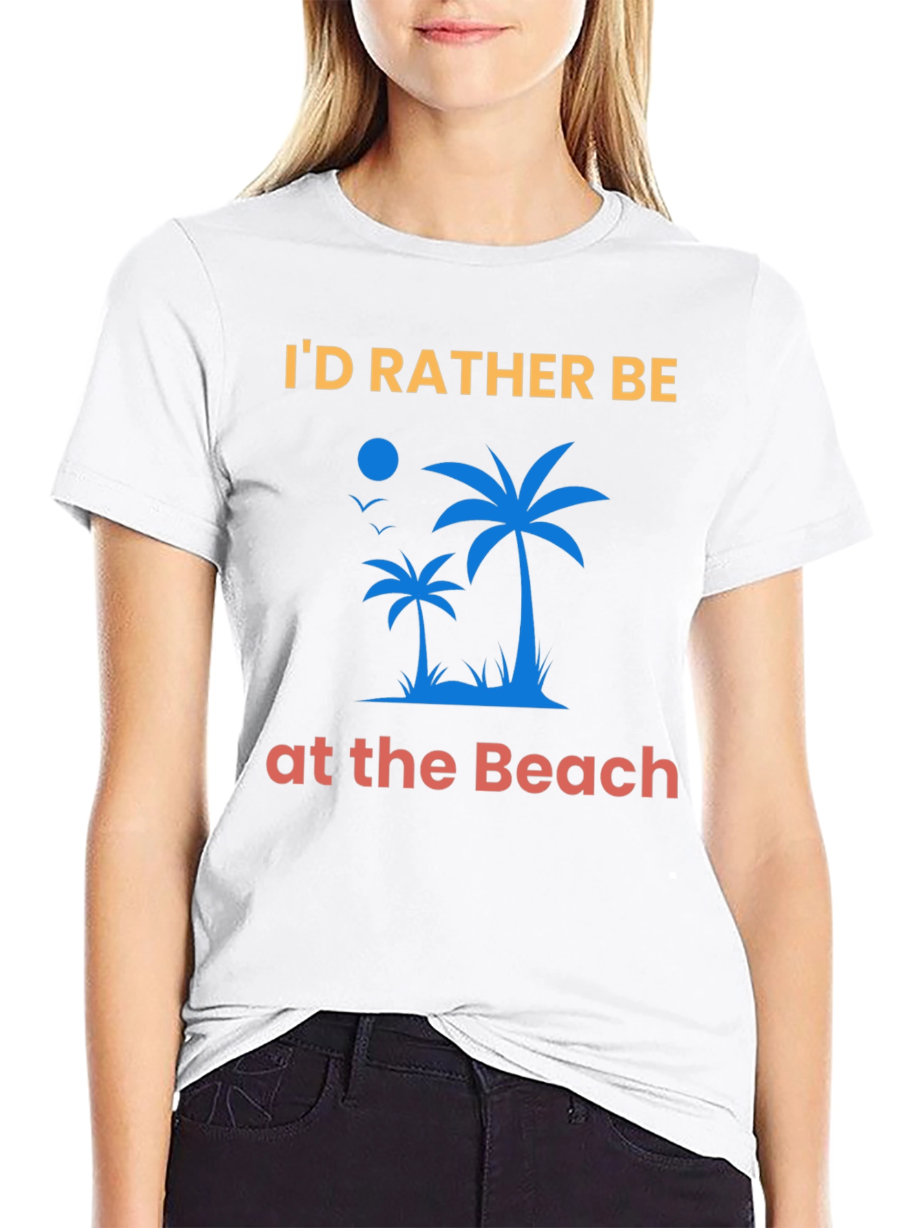 Id Rather Be At The Beach T-Shirt