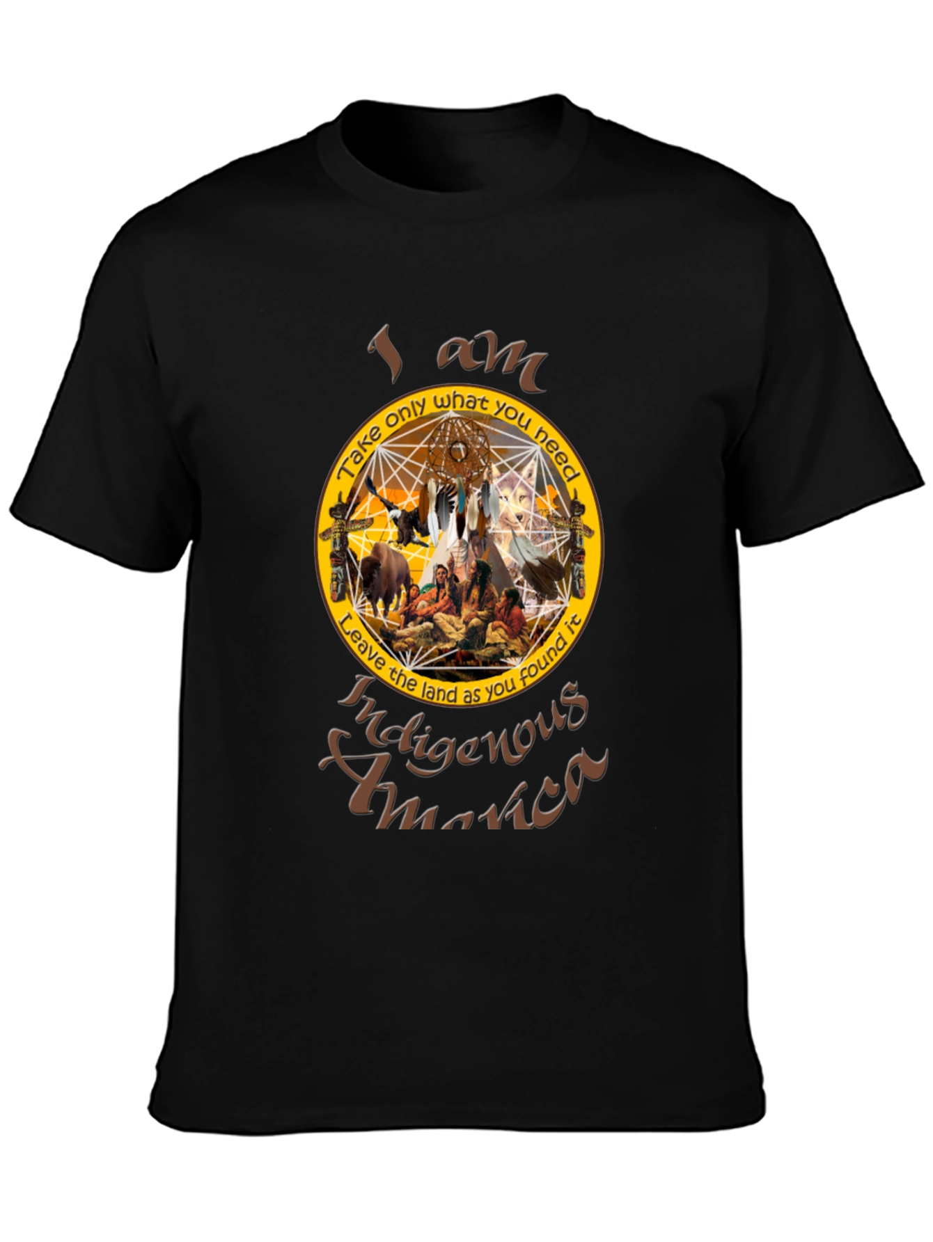 Indigenous America T-Shirt - Native Pride