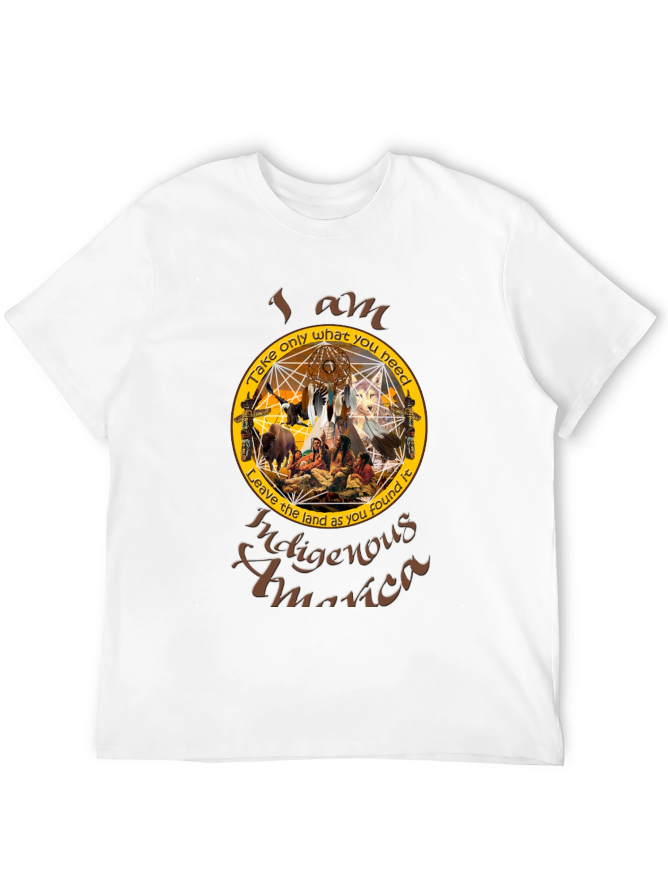 Indigenous America T-Shirt - Native Pride