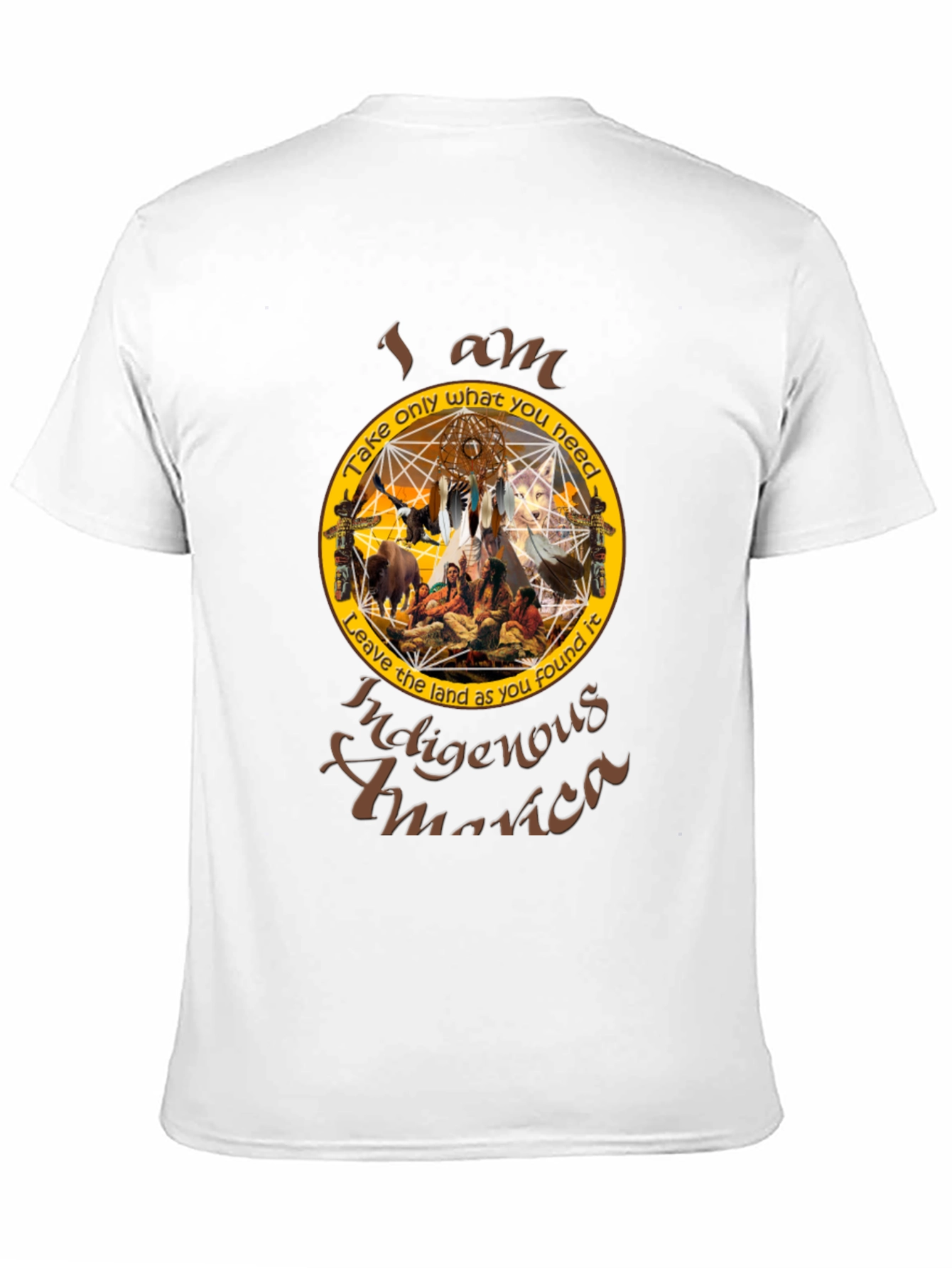 Indigenous America T-Shirt - Native Pride
