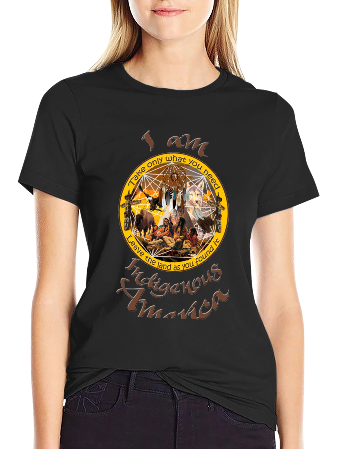 Indigenous America T-Shirt - Native Pride