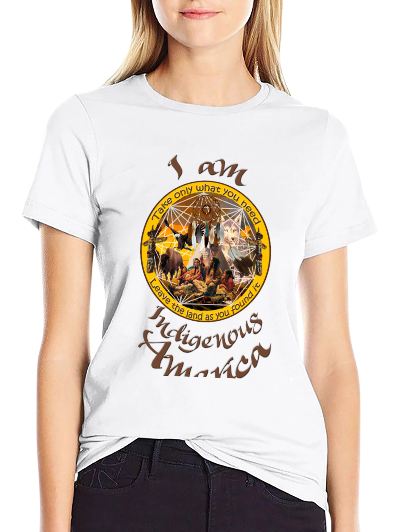 Indigenous America T-Shirt - Native Pride