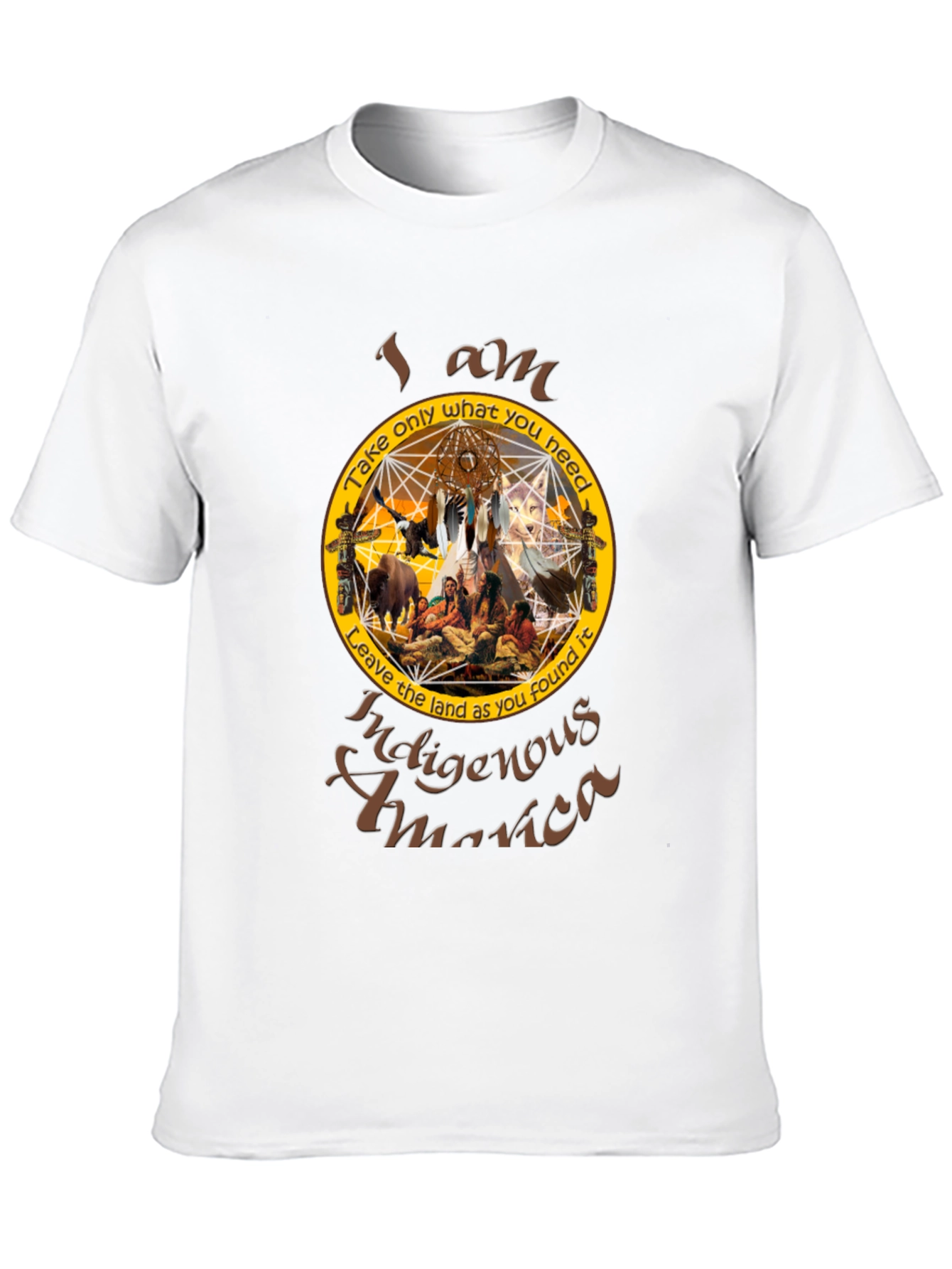 Indigenous America T-Shirt - Native Pride
