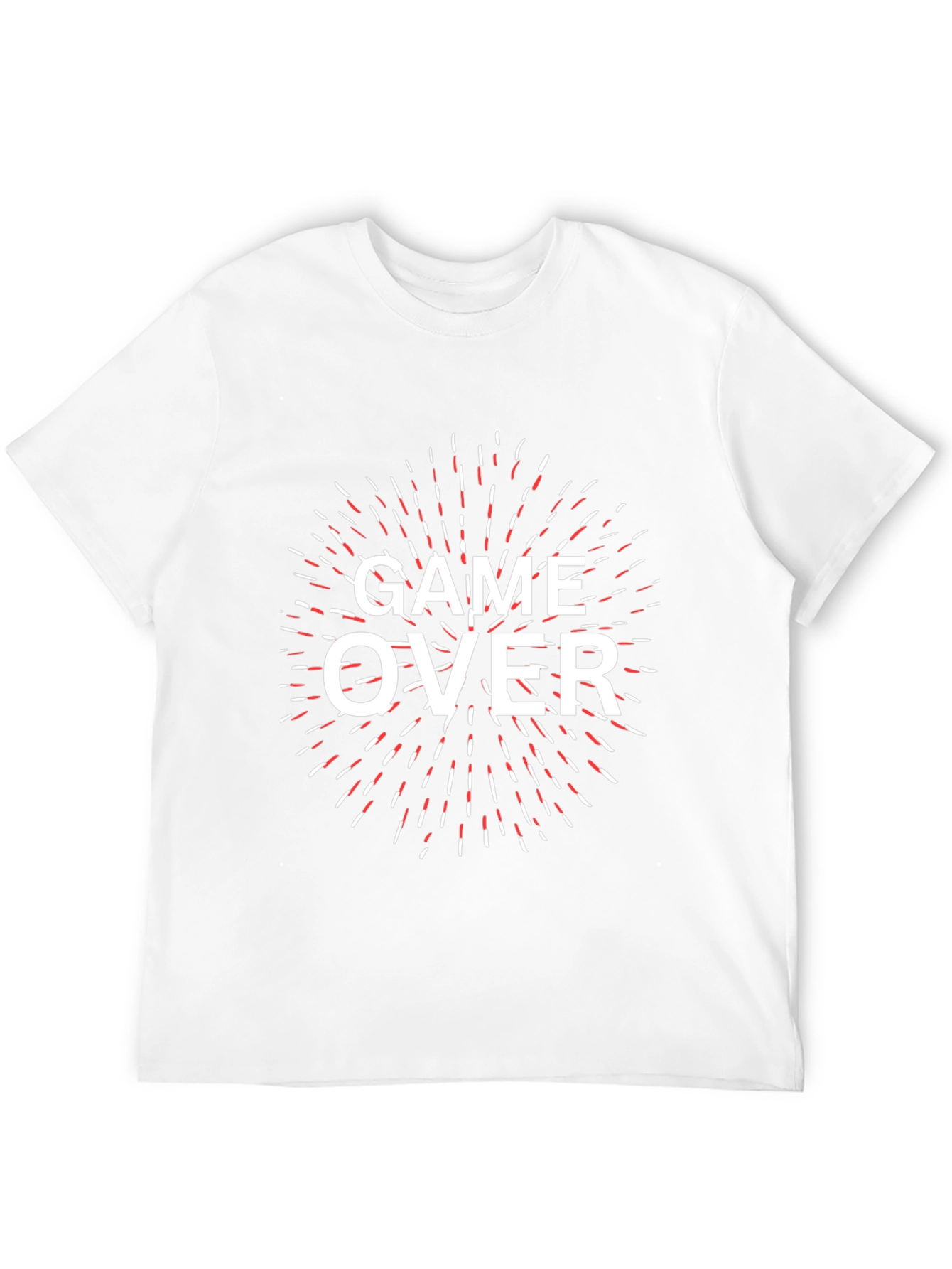 Game Over Graphic Tee - Mens Black T-Shirt