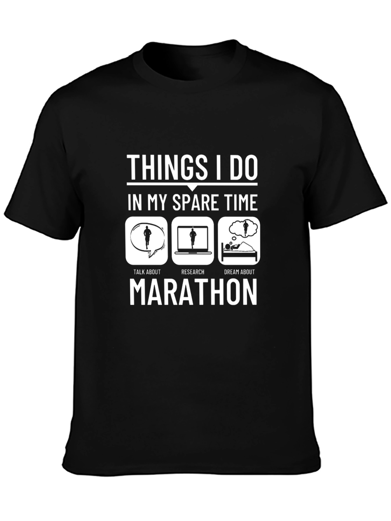 Marathon Runner Spare Time T-Shirt
