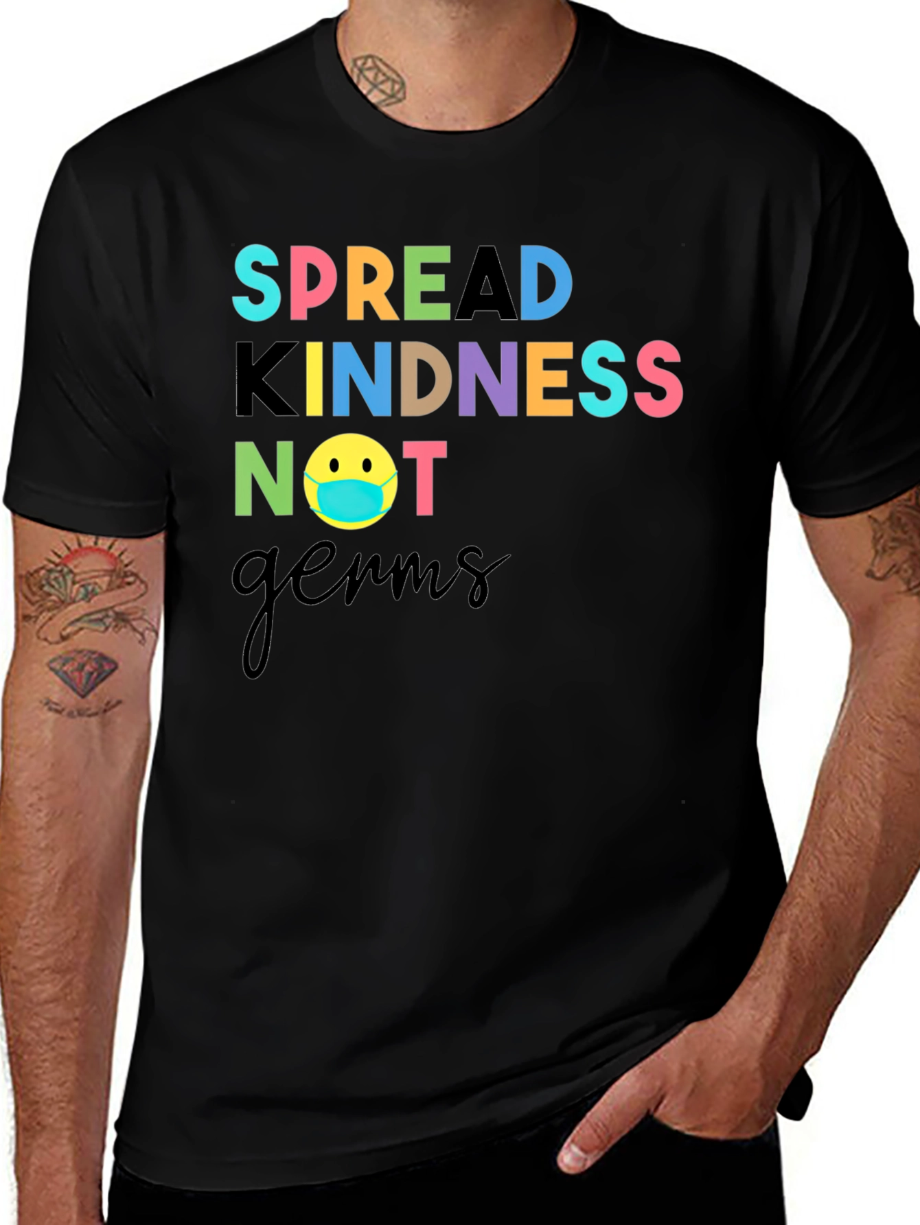 Spread Kindness Not Germs T-Shirt