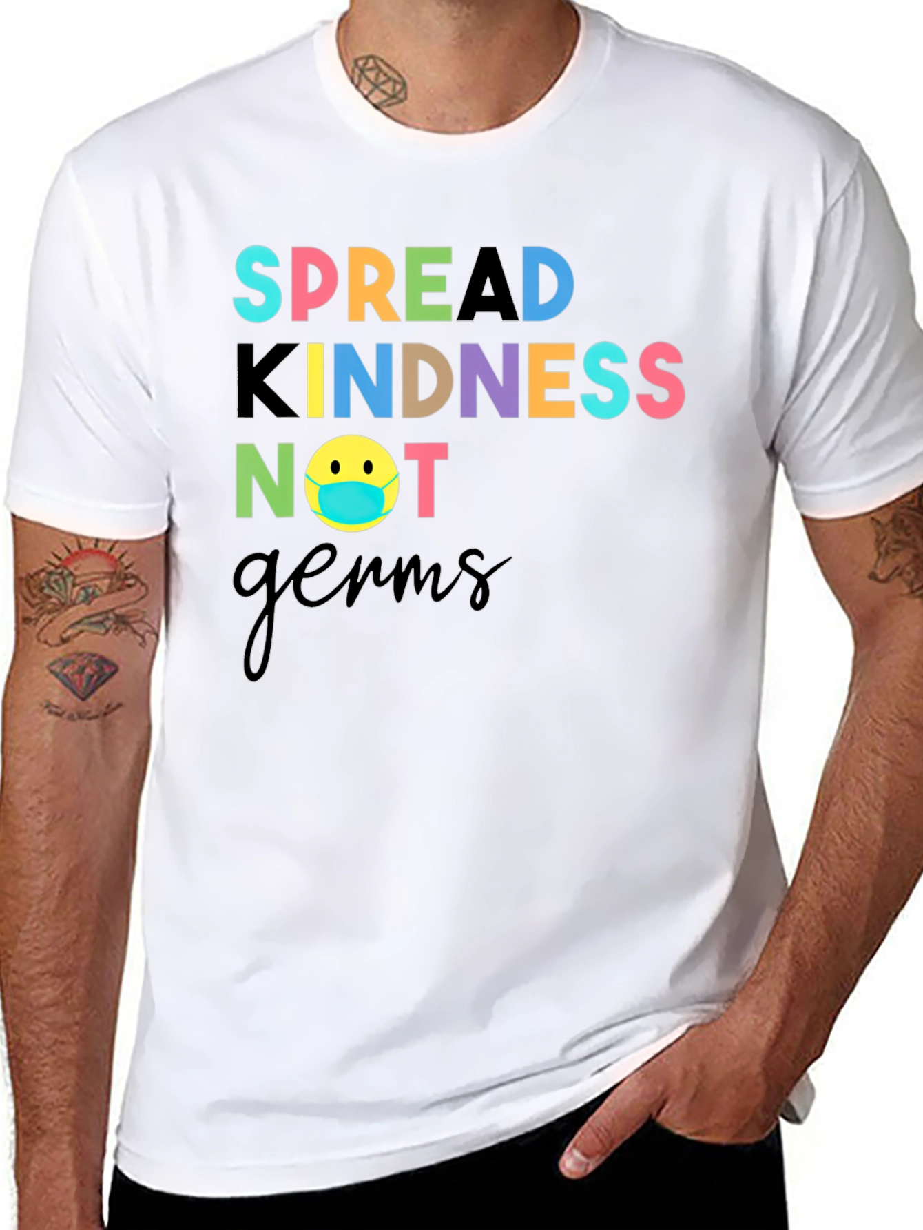 Spread Kindness Not Germs T-Shirt