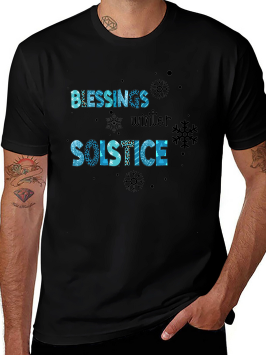 Winter Solstice Blessings Graphic Tee
