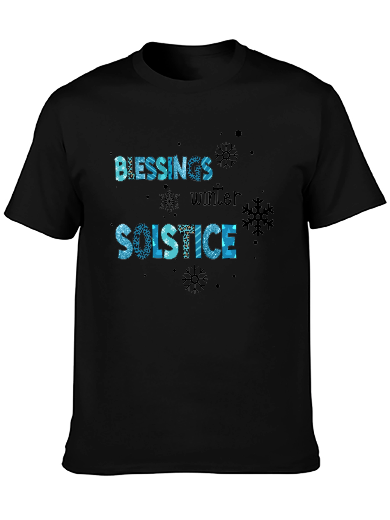 Winter Solstice Blessings Graphic Tee