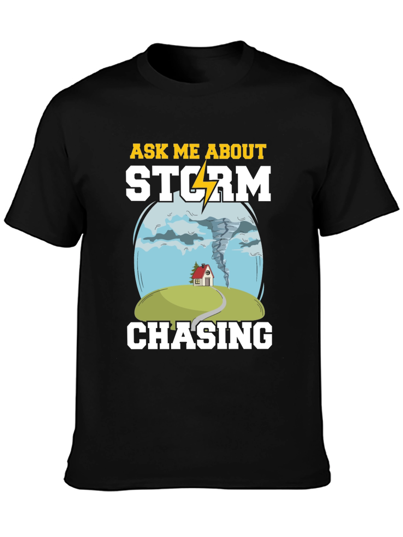 Storm Chasing T-Shirt - Tornado Design