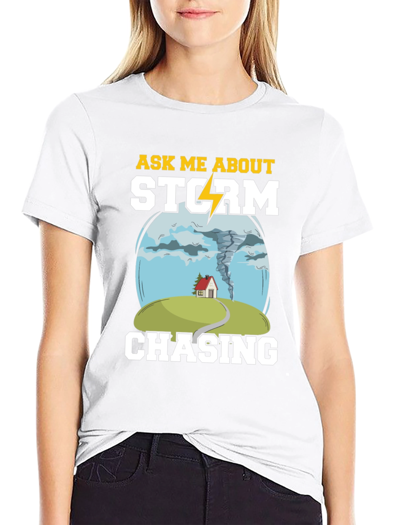 Storm Chasing T-Shirt - Tornado Design