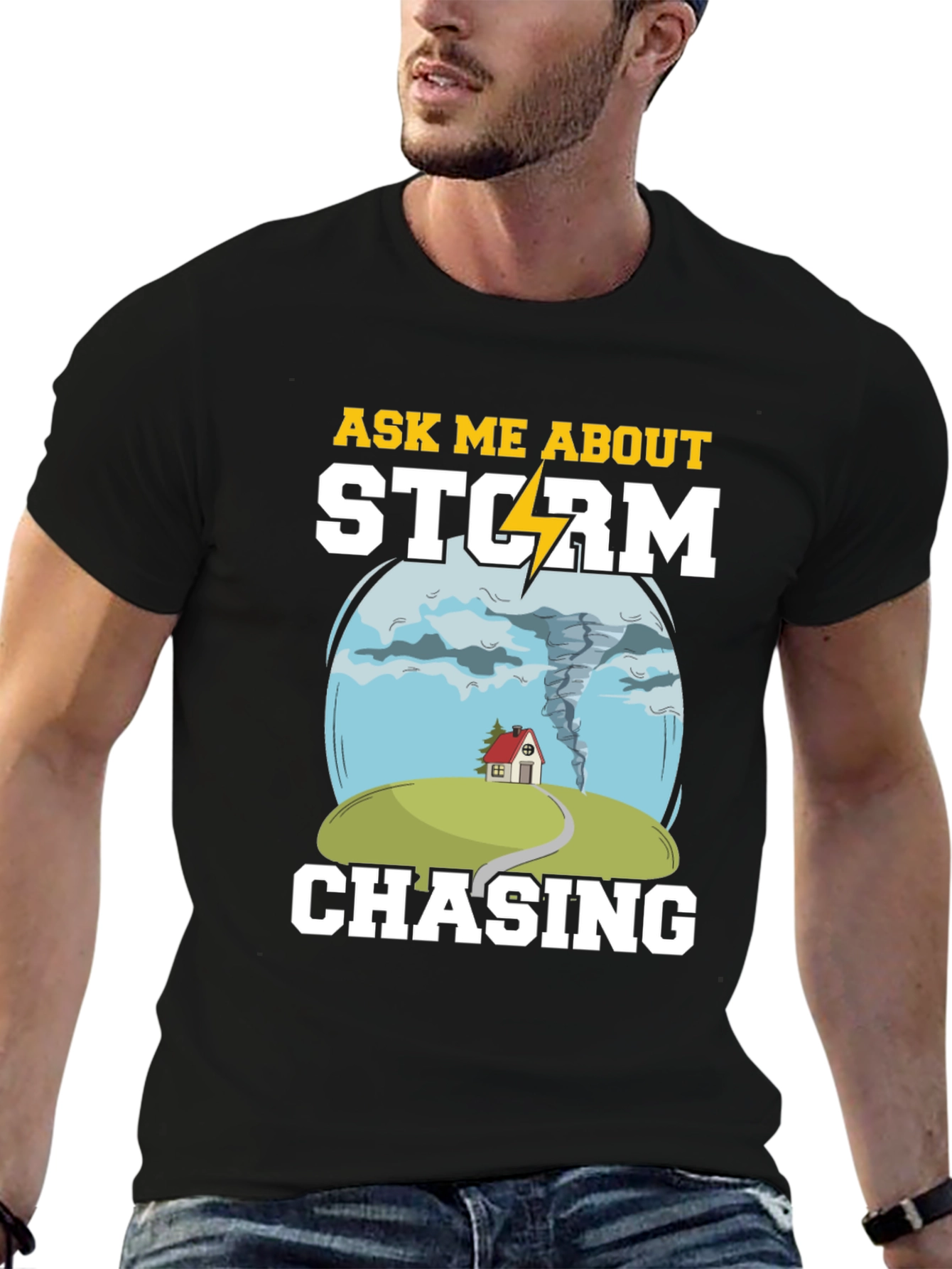 Storm Chasing T-Shirt - Tornado Design