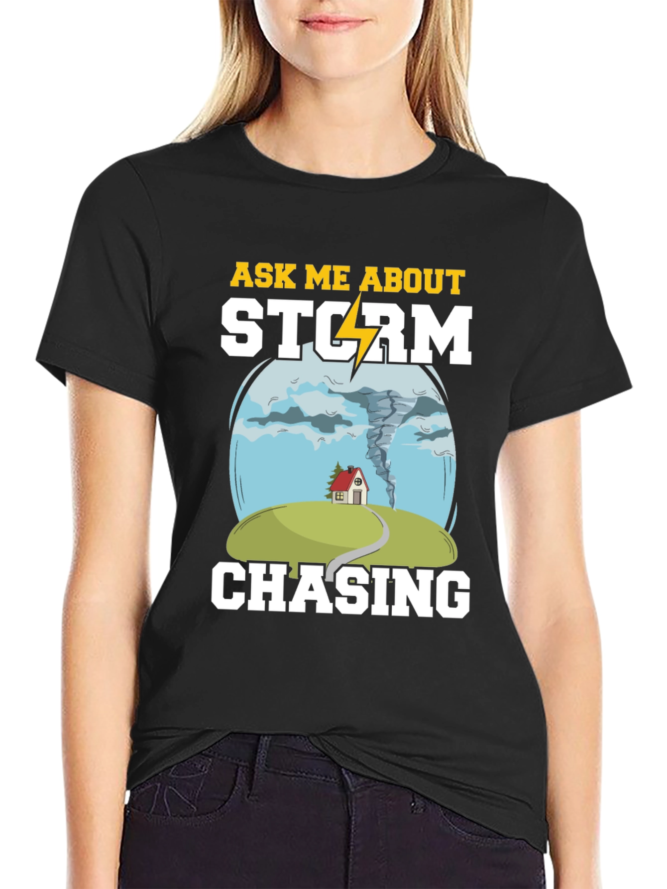 Storm Chasing T-Shirt - Tornado Design