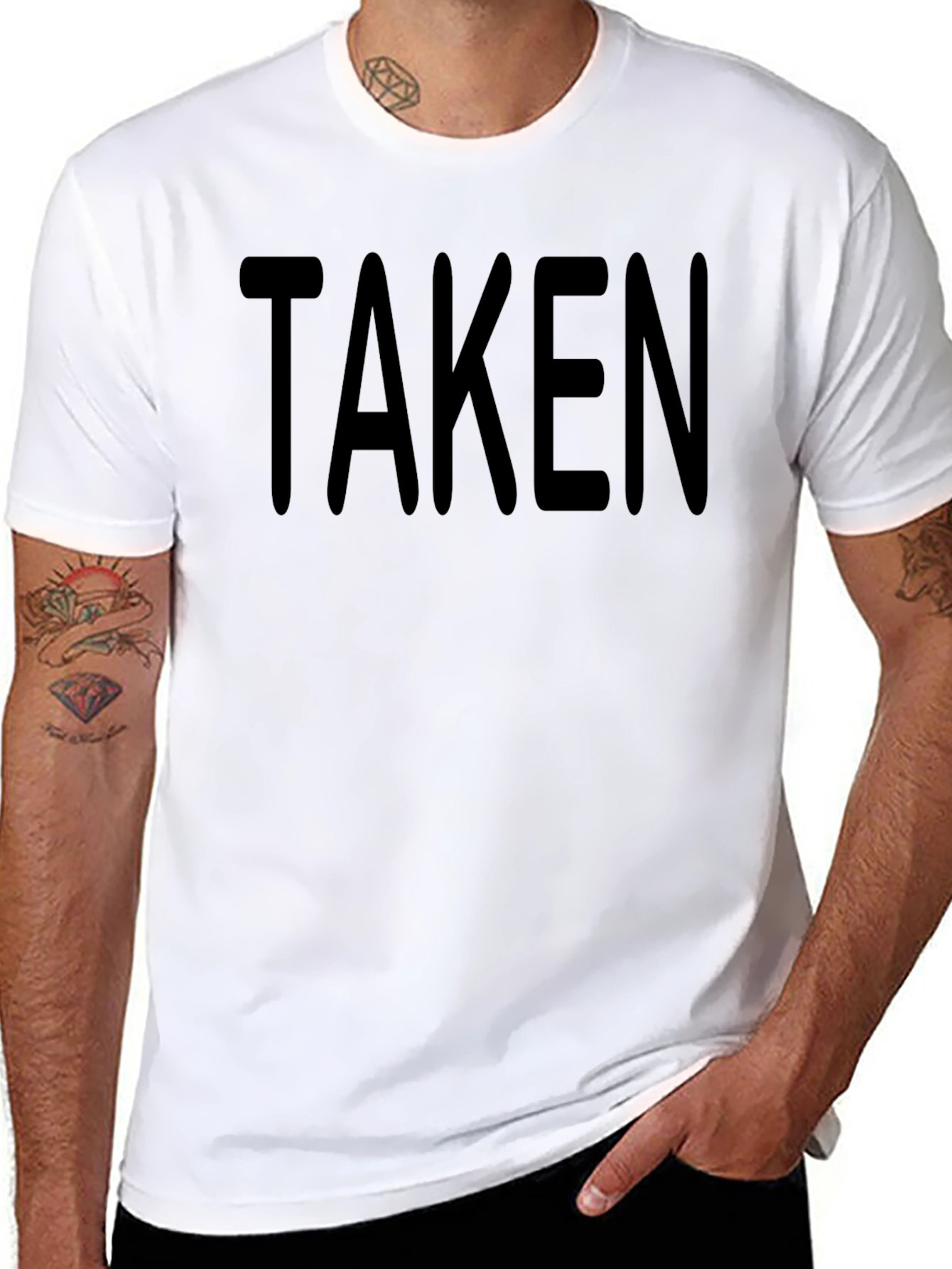 Taken Black Graphic T-Shirt