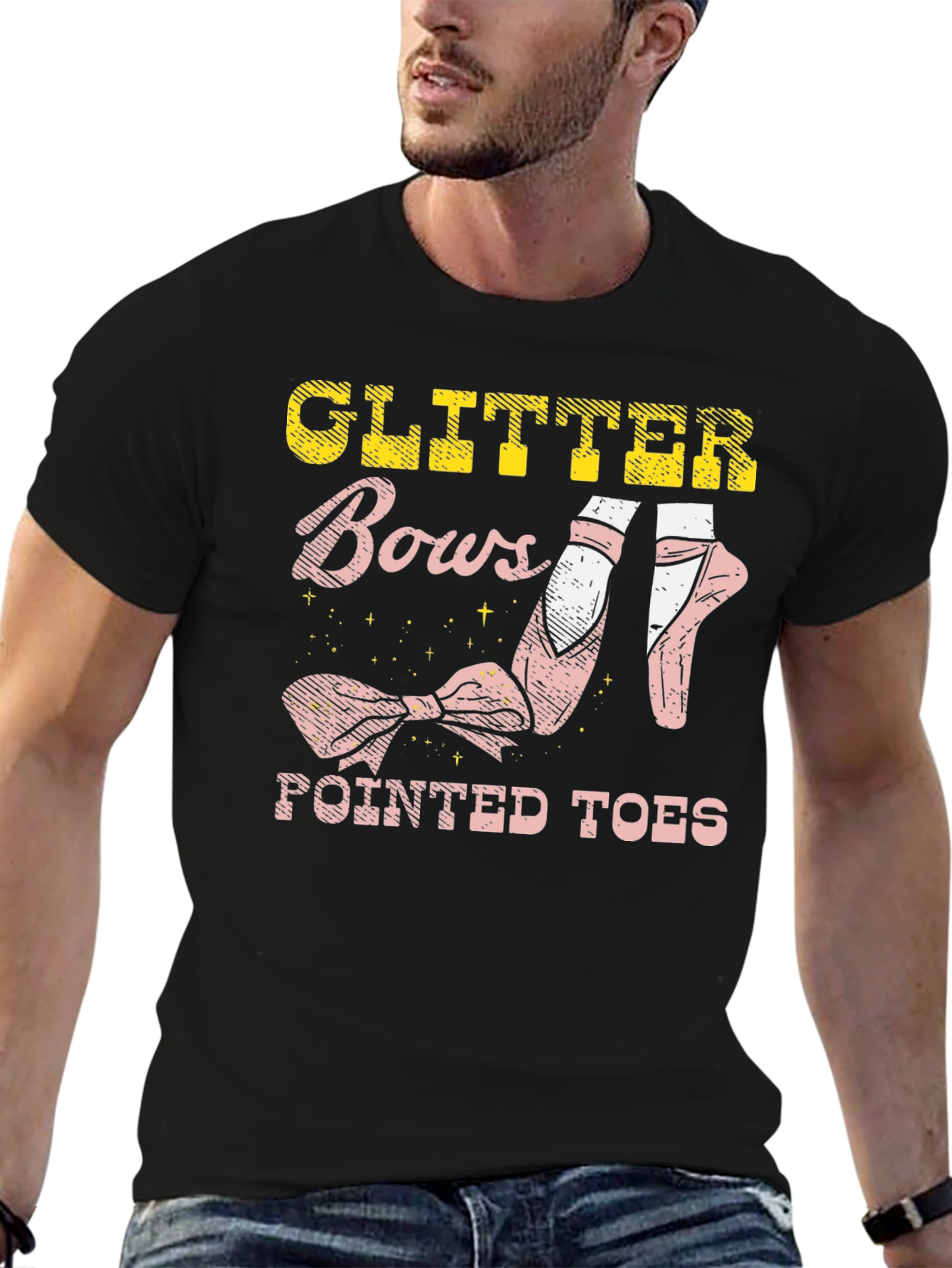 Glitter Bows & Pointed Toes T-Shirt
