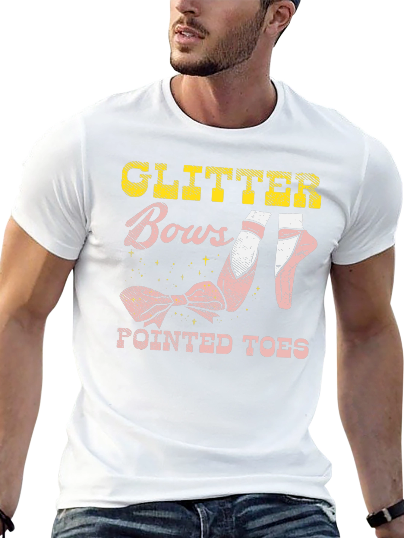 Glitter Bows & Pointed Toes T-Shirt