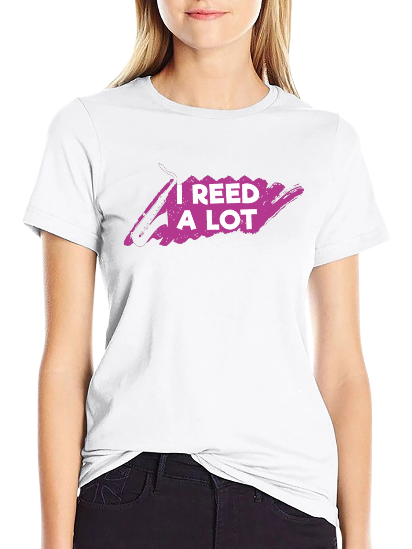 I Reed A Lot T-Shirt - Musician Pun Tee