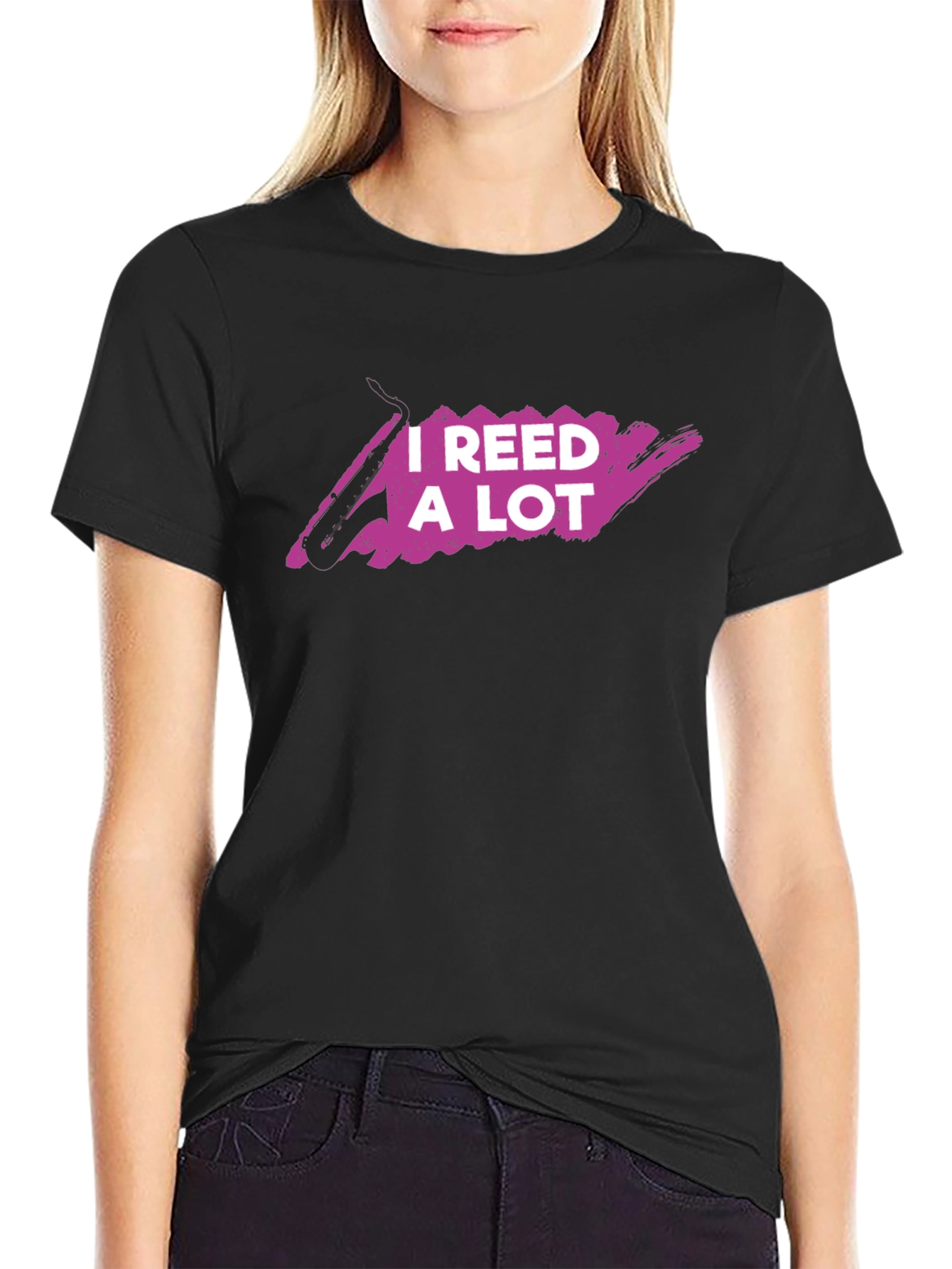 I Reed A Lot T-Shirt - Musician Pun Tee