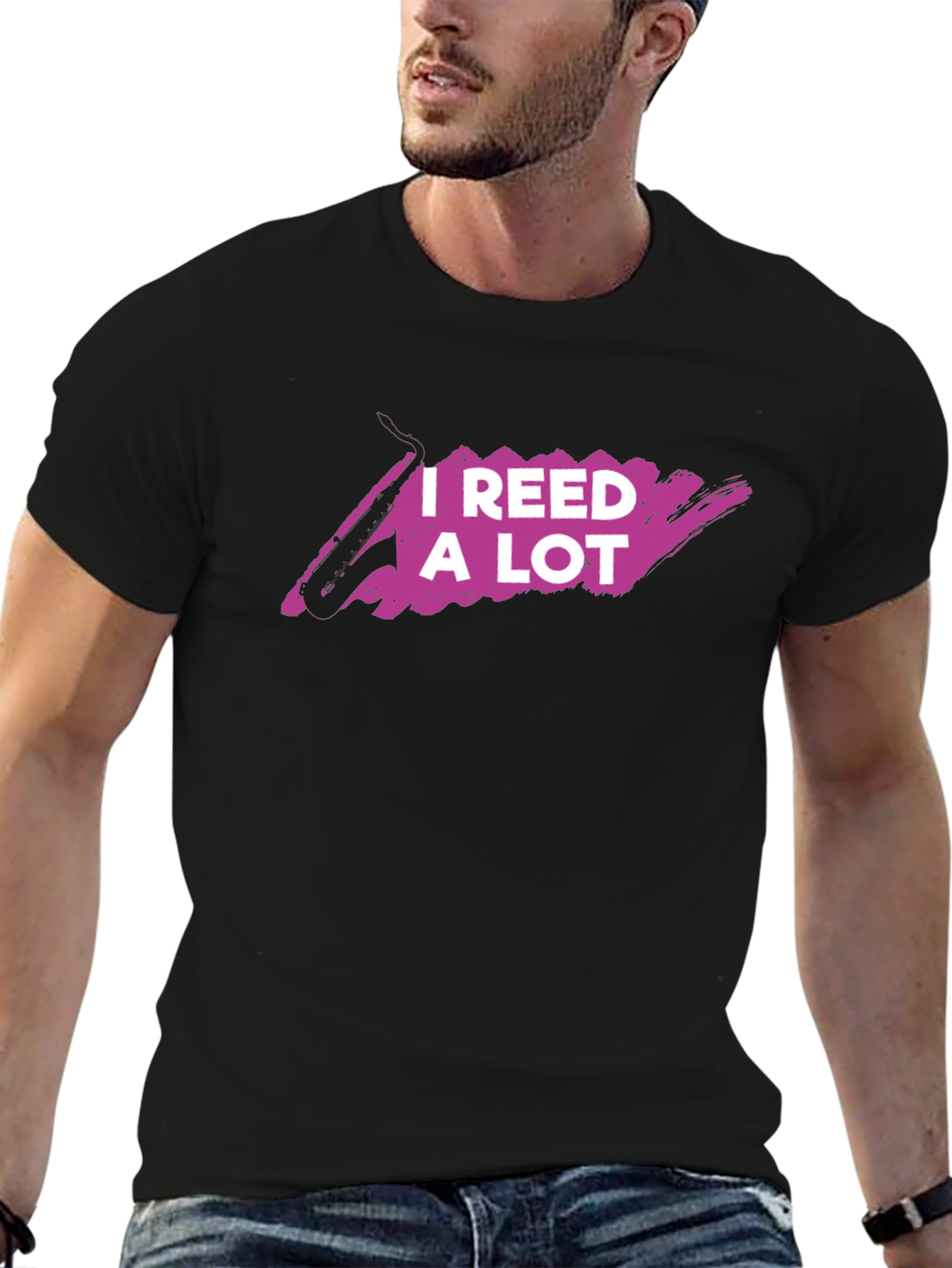 I Reed A Lot T-Shirt - Musician Pun Tee