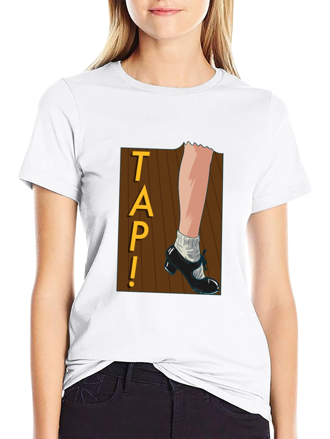 Tap Dance Graphic Tee - Rhythm & Style!