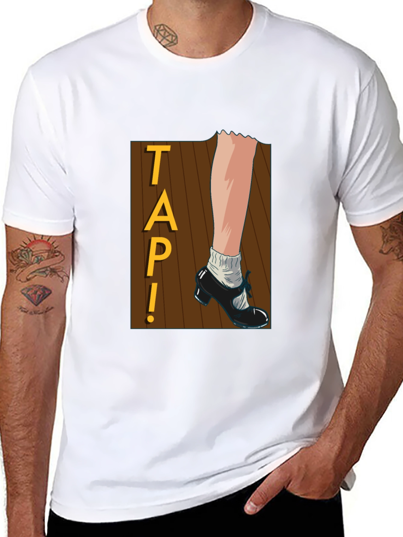 Tap Dance Graphic Tee - Rhythm & Style!