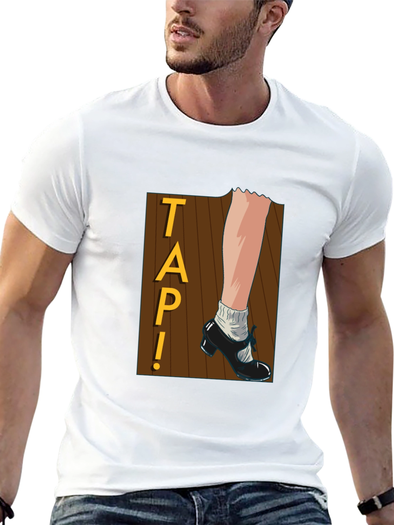 Tap Dance Graphic Tee - Rhythm & Style!