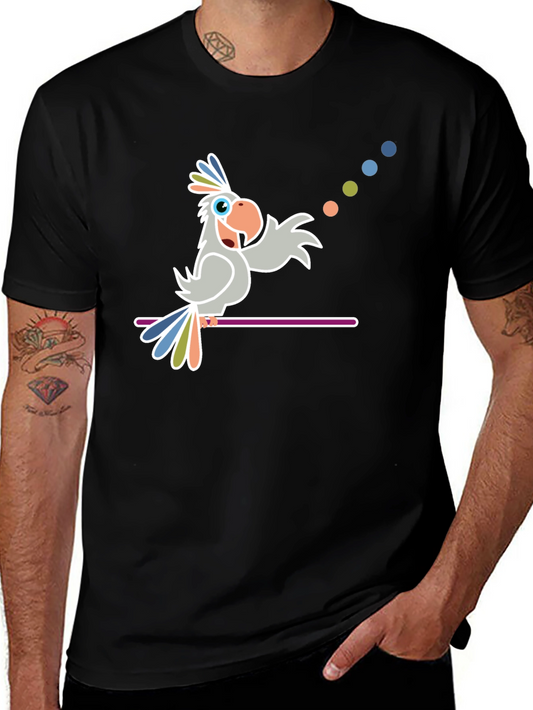 Parrot Juggling T-Shirt