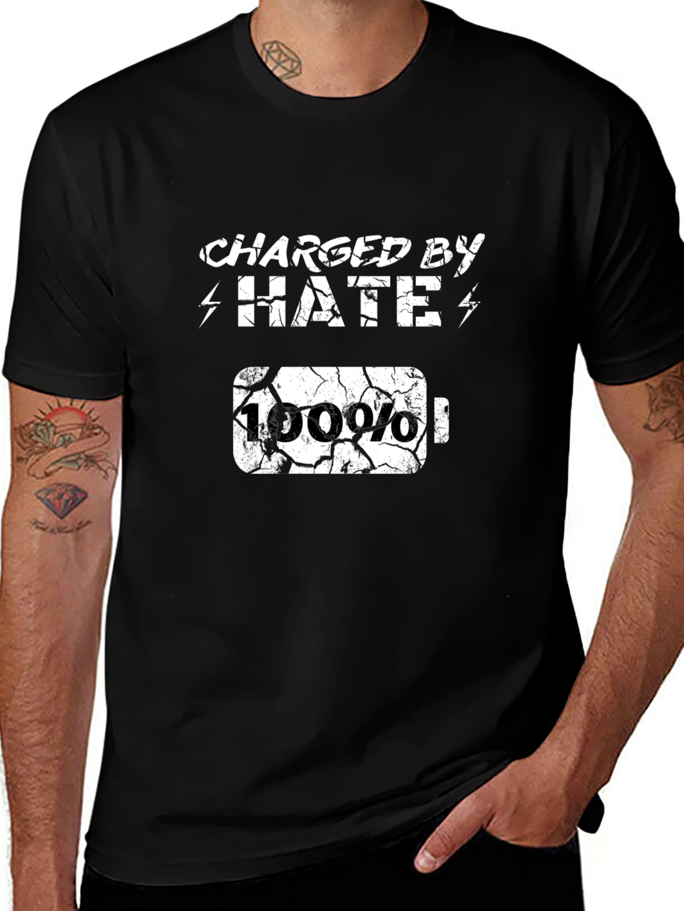 Charged By Hate T-Shirt