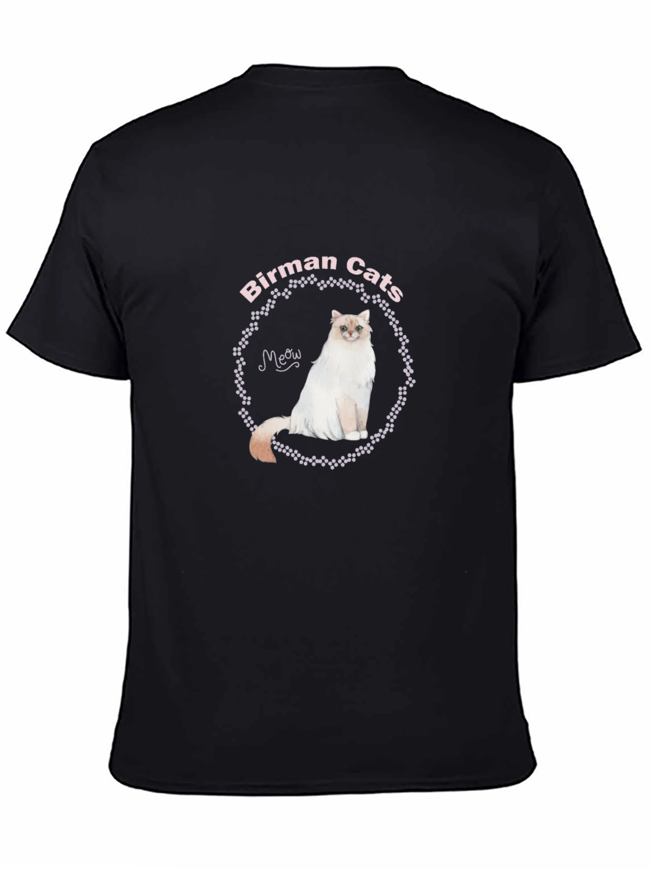Birman Cats Graphic Tee - Unique Cat Lover Shirt
